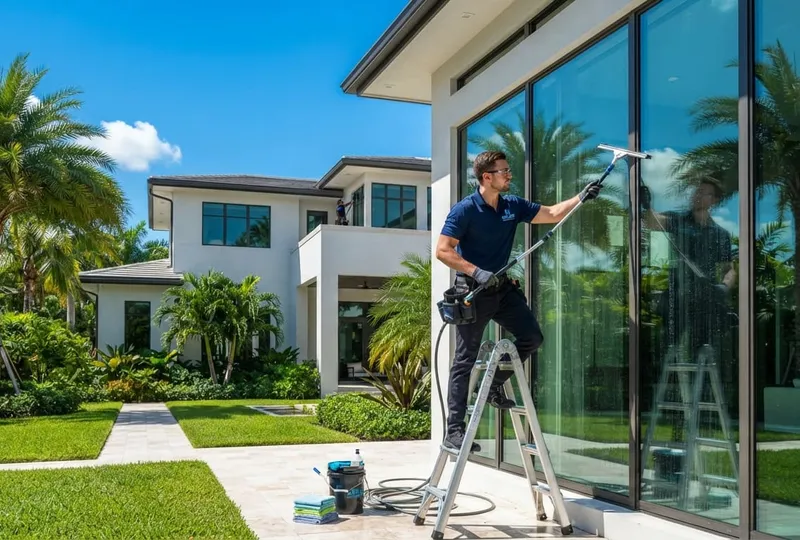 Professional window cleaning in Plantation, FL